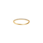 HEART 14kt. Goldring m/dia. 0,05ct W/SI