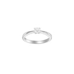 HEART 14kt. hvidguldsring m/dia. 0.30ct W/SI