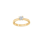HEART 14kt. guldring m/dia. 0.50ct W/SI