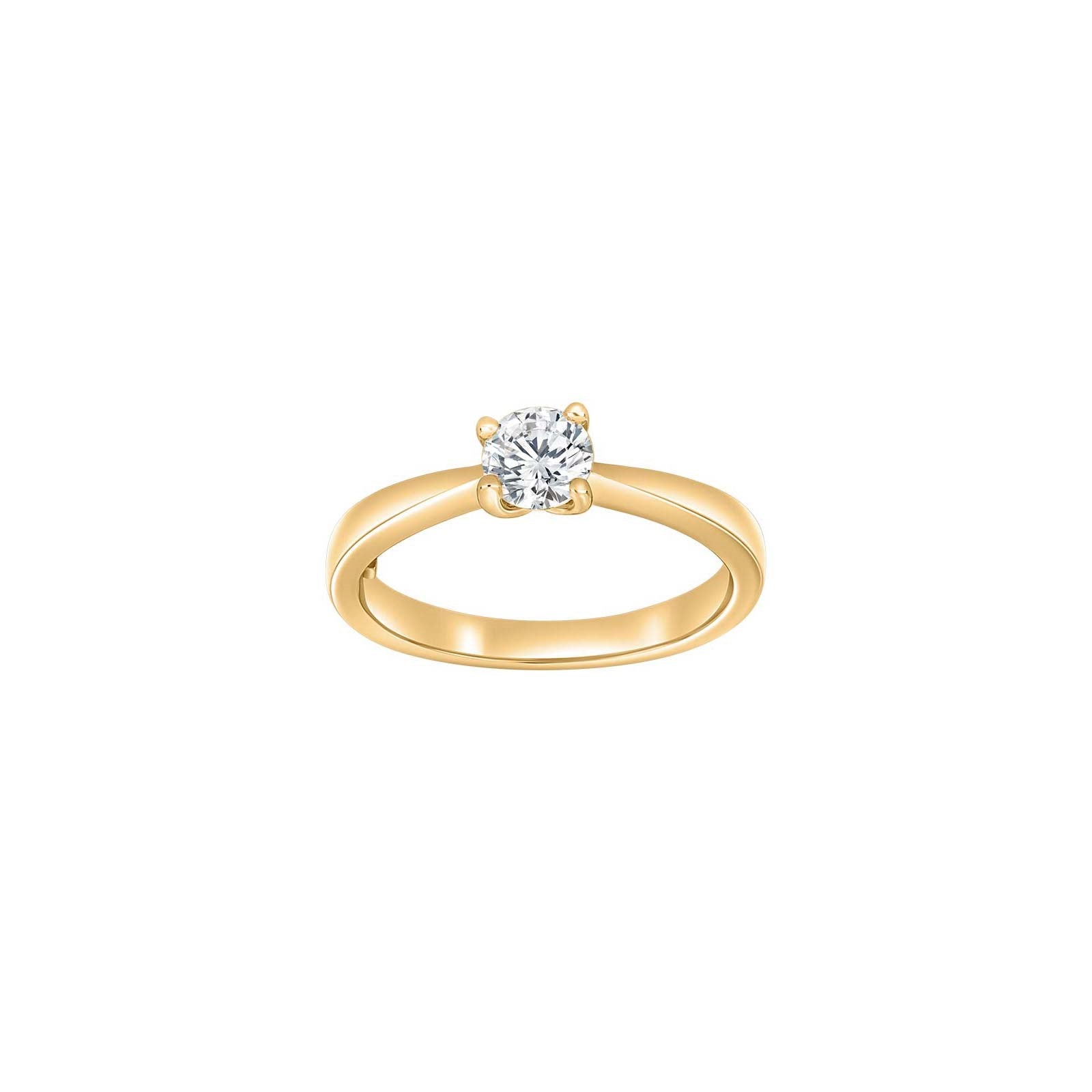 HEART 14kt. guldring m/dia. 0.50ct W/SI