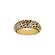 Silberner Rhododendron. Ruf Leopard an