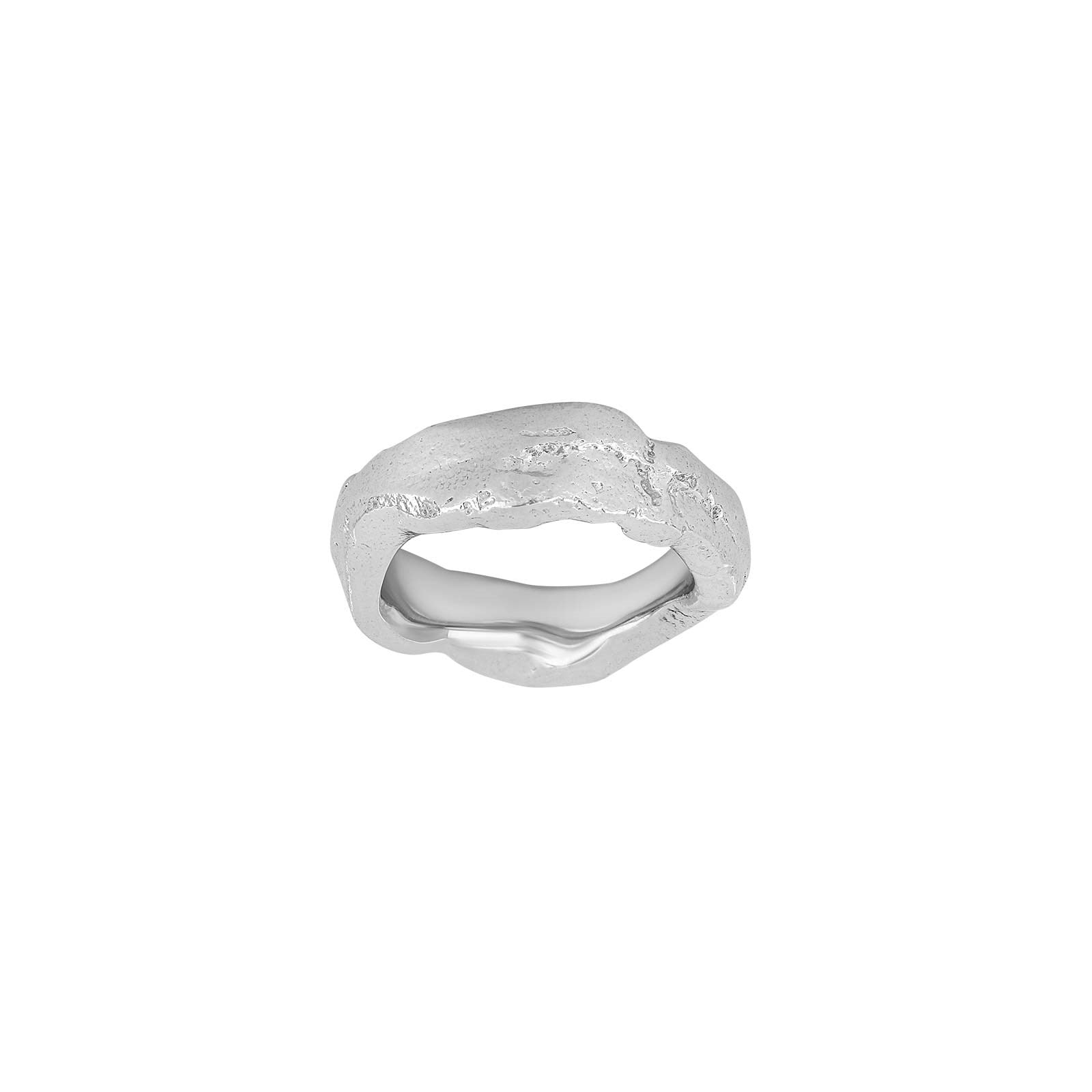 Silver rhododendron. ring