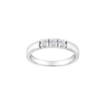 Silver ring with CZ