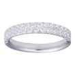 Silver rhd. ring with cz.