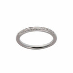 Weissgoldring 585 m. 0,12ct TW/SI