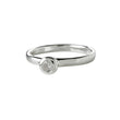 Silver ring w/cz