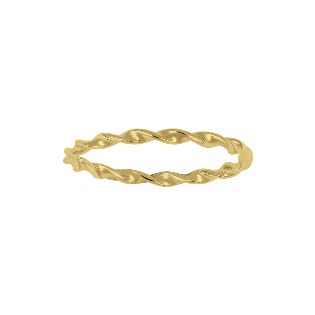 Rhod. sølvring NICE52 1,6mm