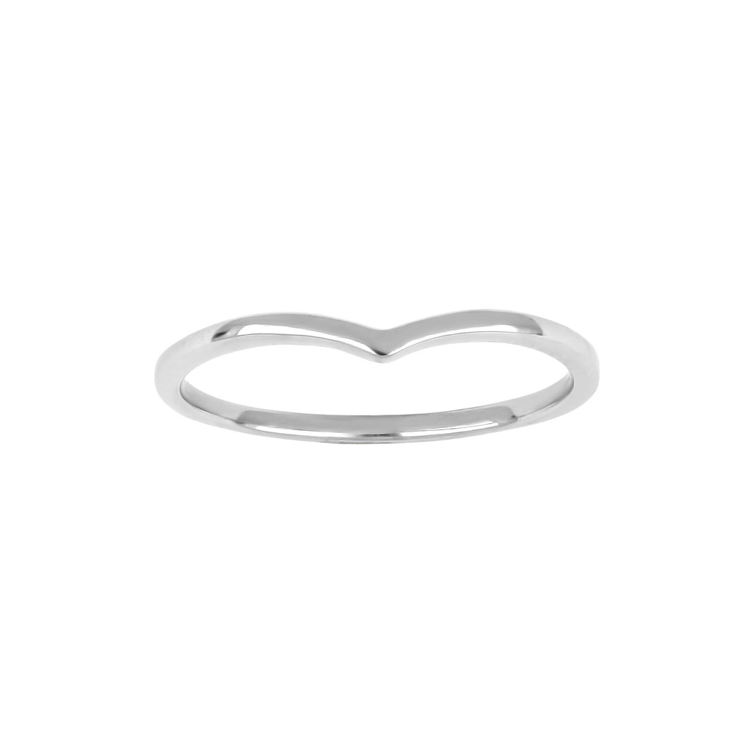 Silberring NICE52 1,4mm - Vergoldet / 54