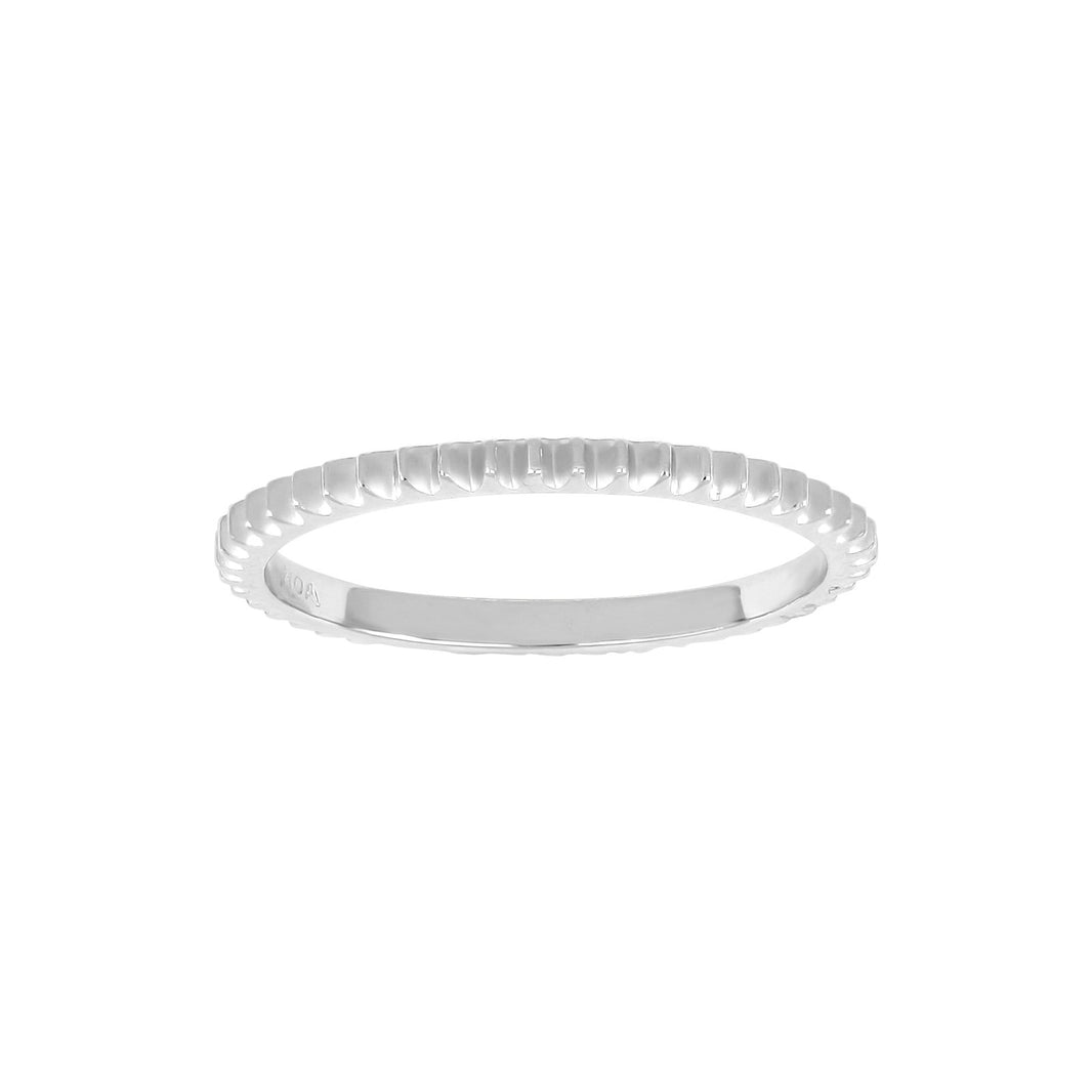 Silberring NICE52 1,7mm - Vergoldet / 54