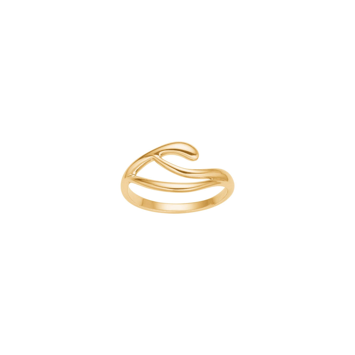Ring Aura52 - Gold plated / 58