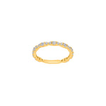 8kt. Goldring m/cz