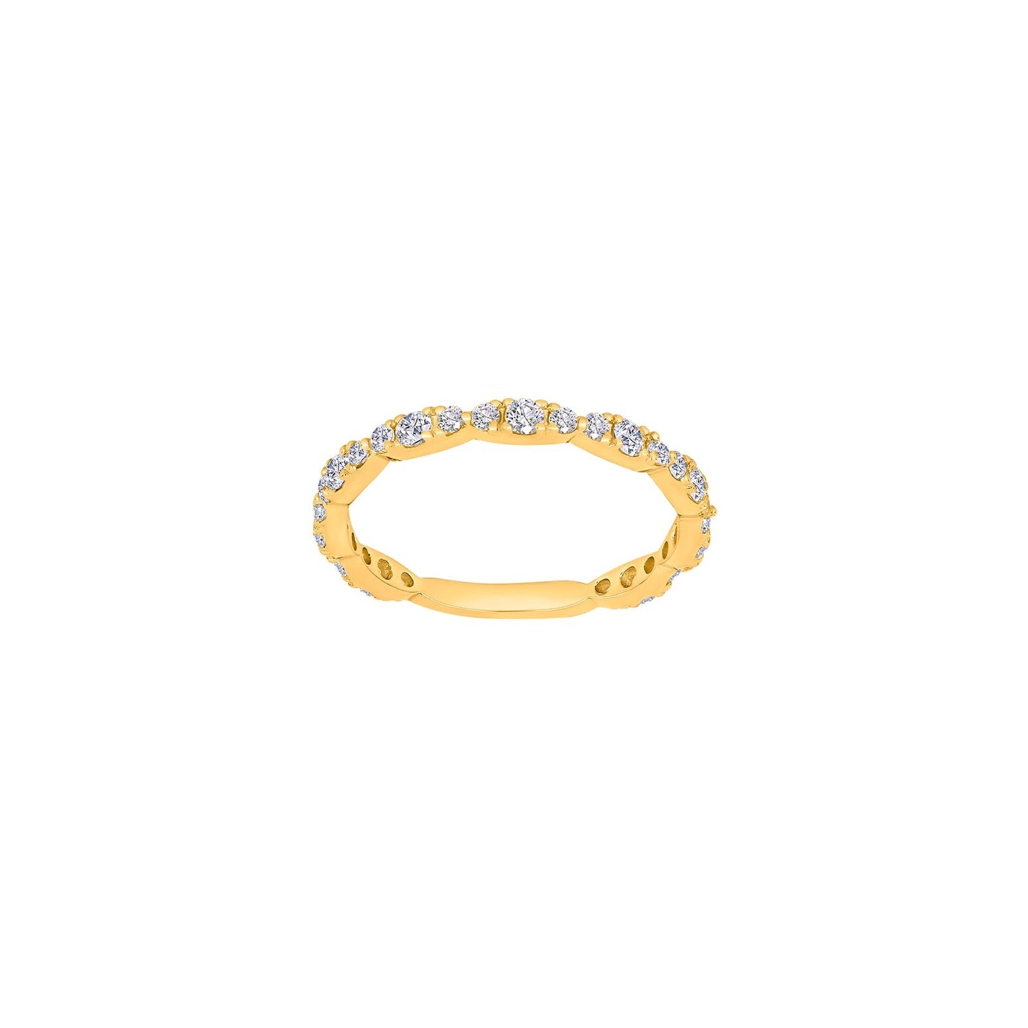 8ct. gold ring w/cz