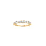 8kt. Goldring m/cz