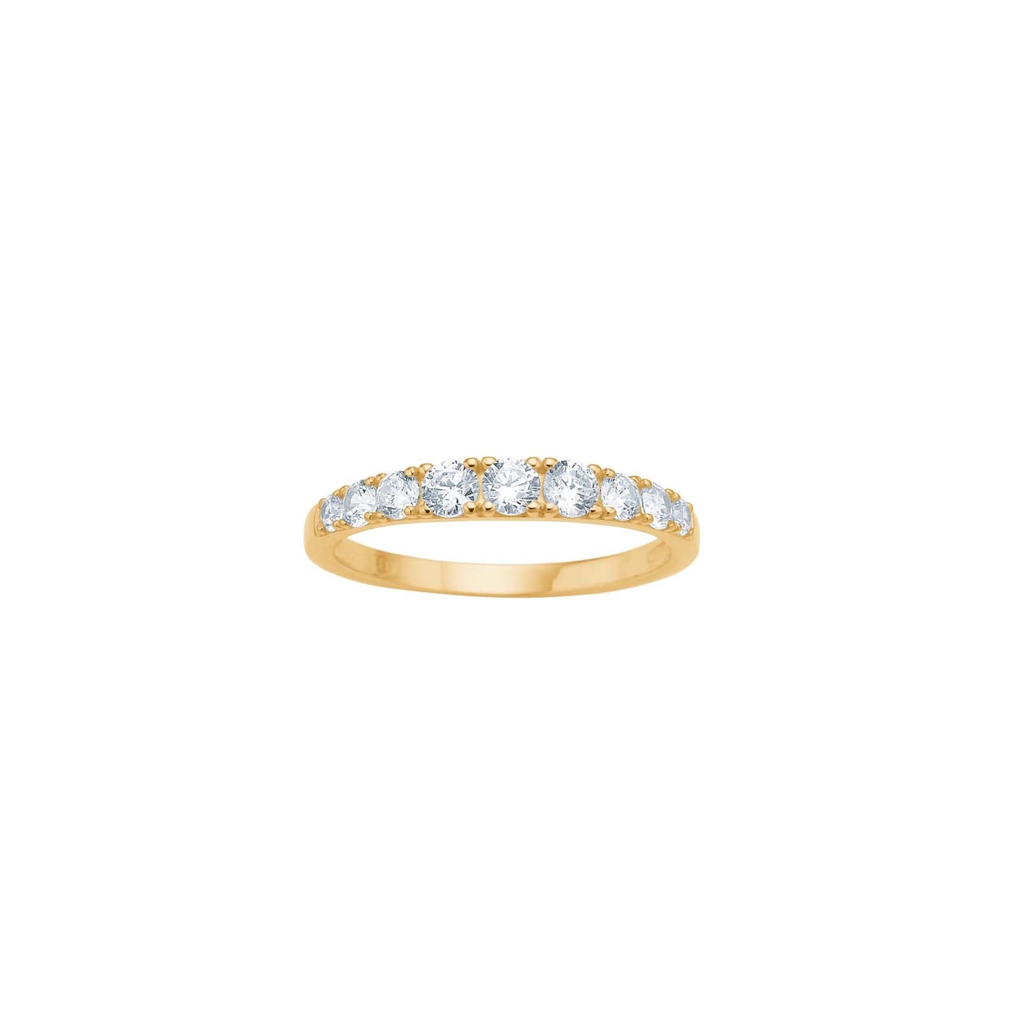 8kt. Goldring m/cz
