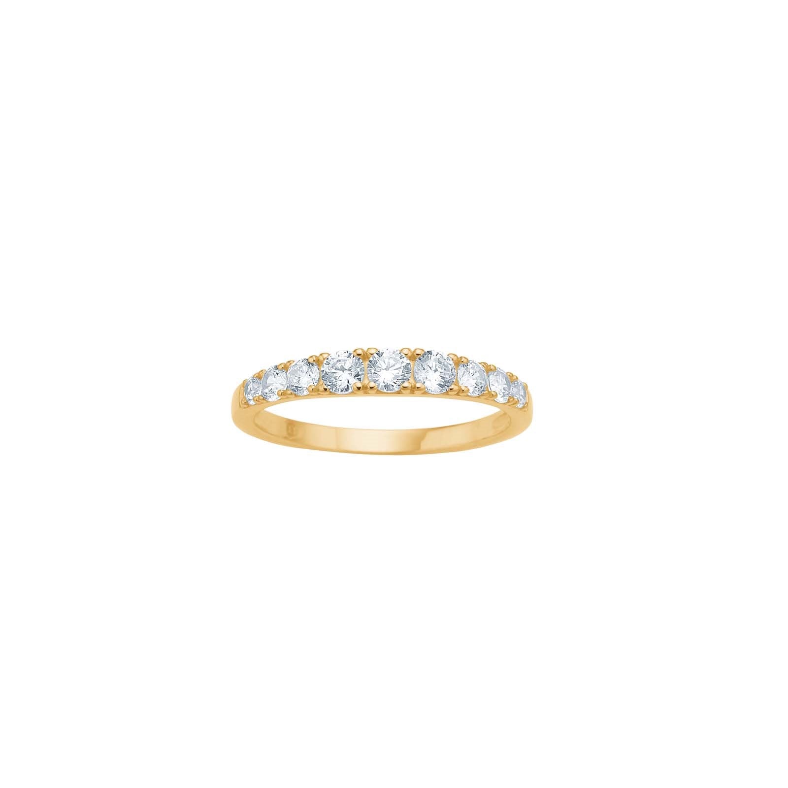 8kt. Goldring m/cz