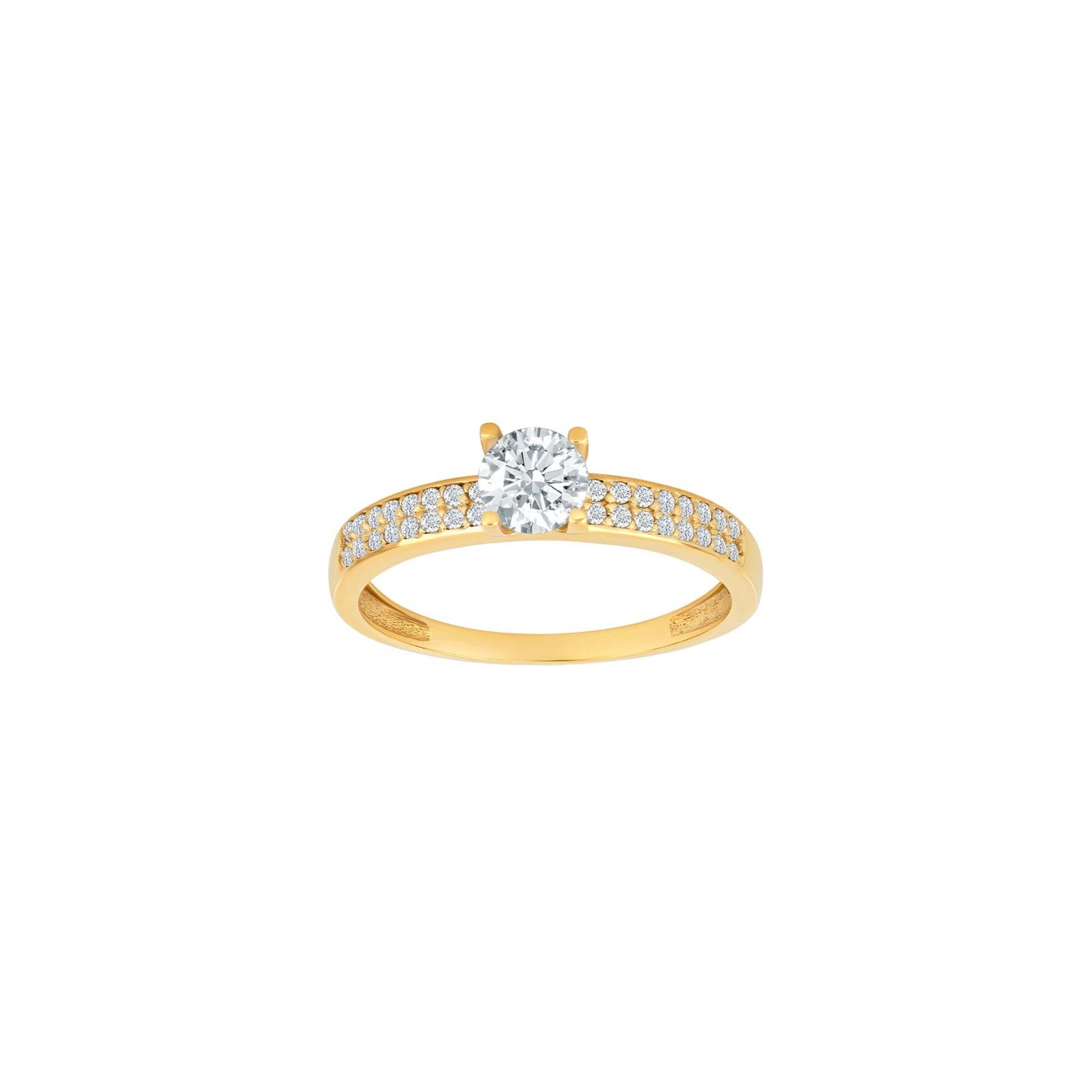 8ct. Goldring w/cz