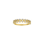 8kt. Goldring m/cz