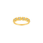 8ct. gold ring w/cz