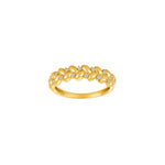 8kt. Goldring m/cz