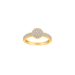 8kt. Goldring m/cz