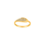 8kt. Goldring m/cz