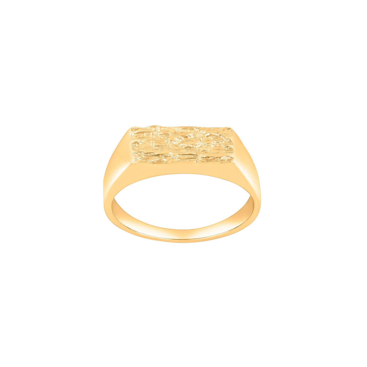 8kt. Goldring m/Teller m/muster