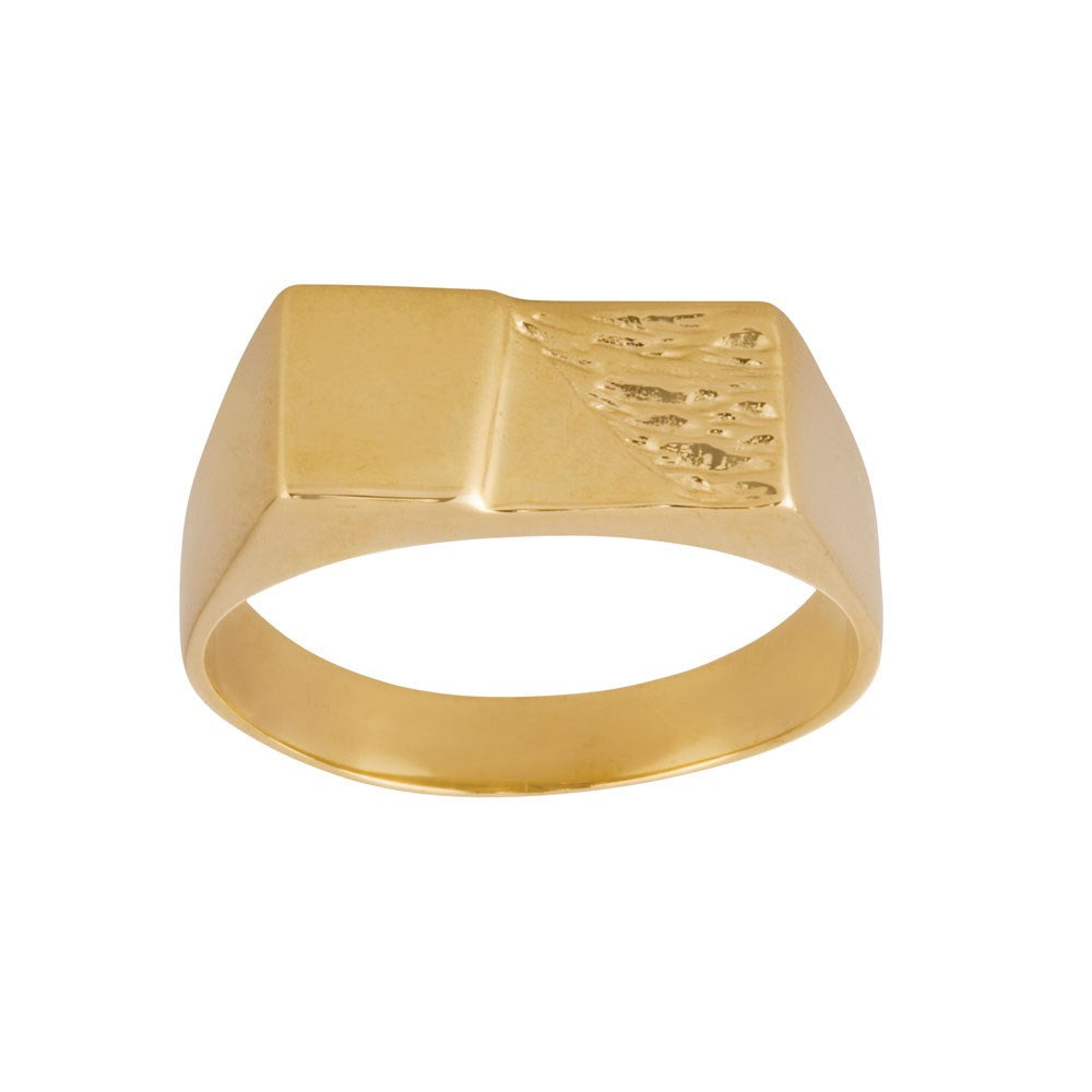 14kt. Goldring für Männer