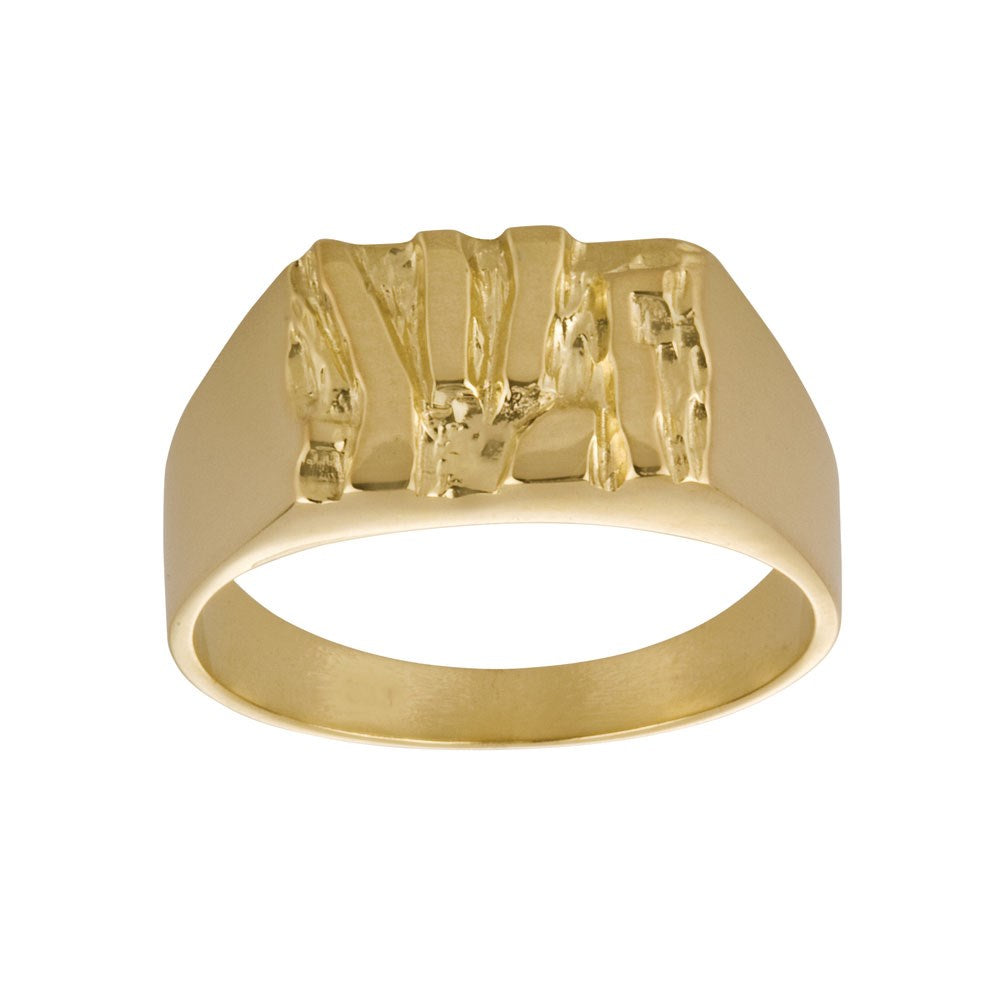 8kt. Goldring für Männer
