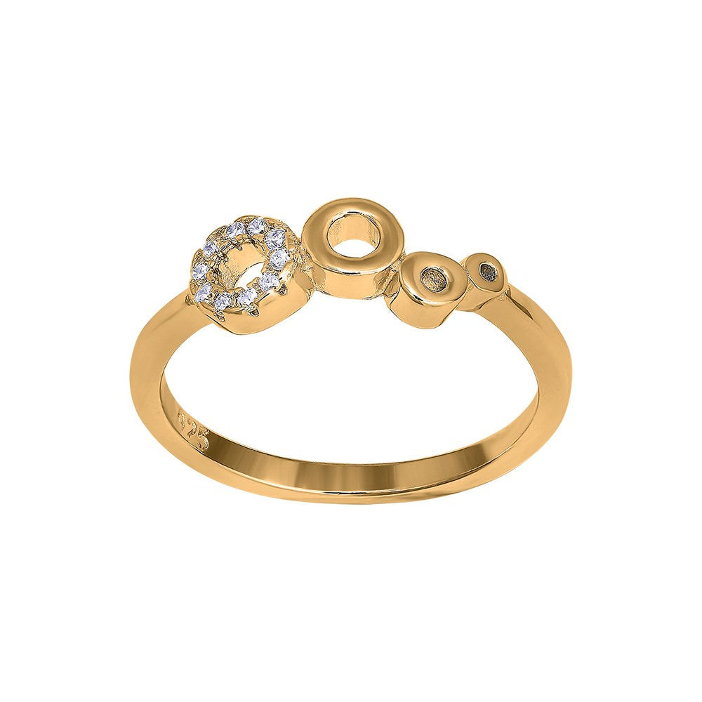 Silver ring EVYNOR 12mm