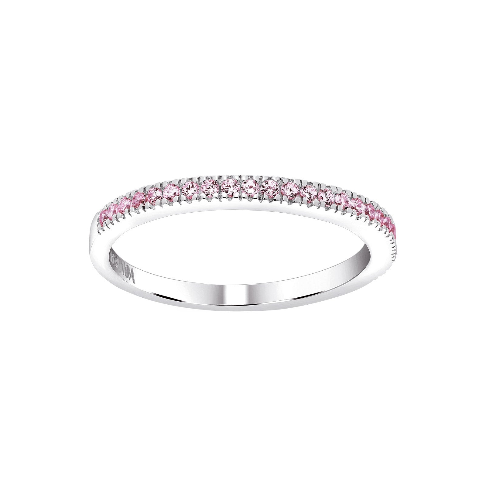 Silberring rosa cz HELLENOR