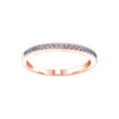 Silver ring light blue cz HELLENOR