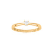 Rhd. Silber Ring 3mm Greifer HEGENOR