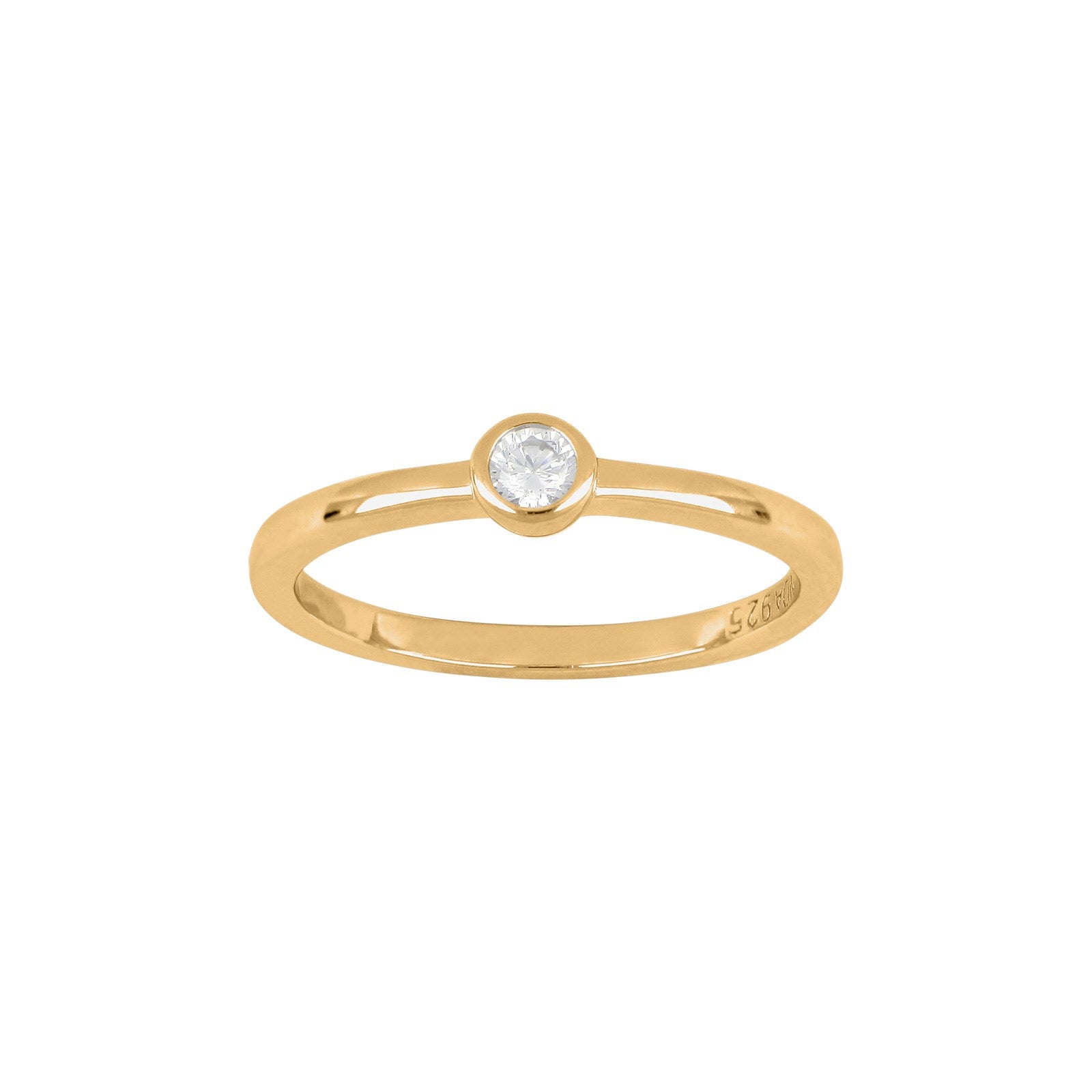 Silberring rechts 3mm Rohr HANNANOR