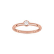 Silberring rechts 3mm Rohr HANNANOR