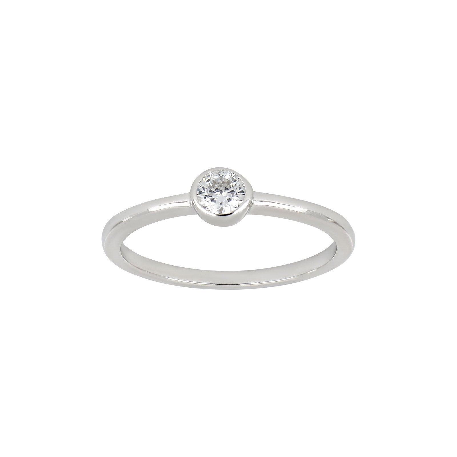 Silberring rechts 4mm Rohr HANNANOR