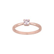 Silberring 4mm rosa HELENNOR