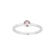 Silberring 4mm rosa HILDANOR