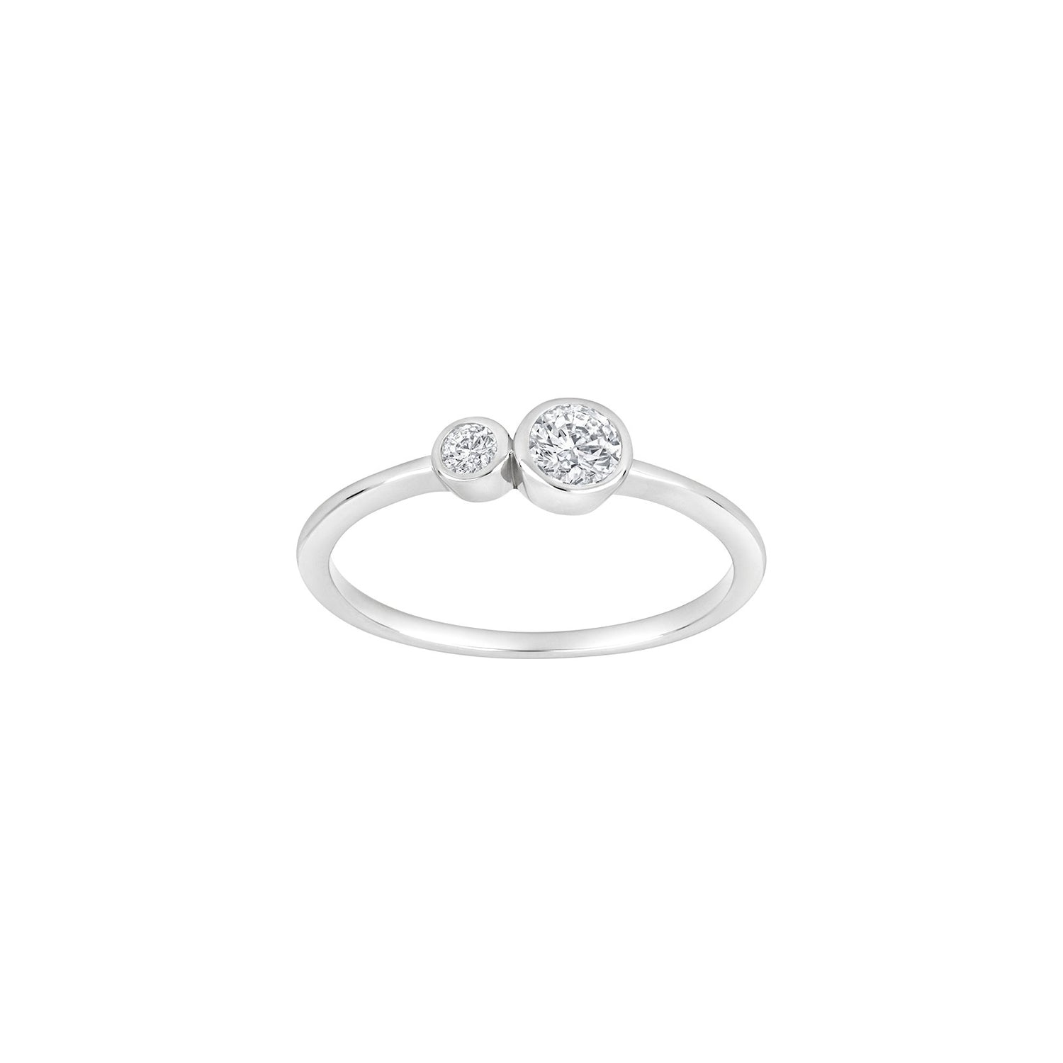 Rhd. Silber Ring IDANOR - Vergoldet / 60