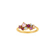 Rhd. silver ring NADINENOR pink
