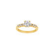 Rhd. Silver ring ELLENOR