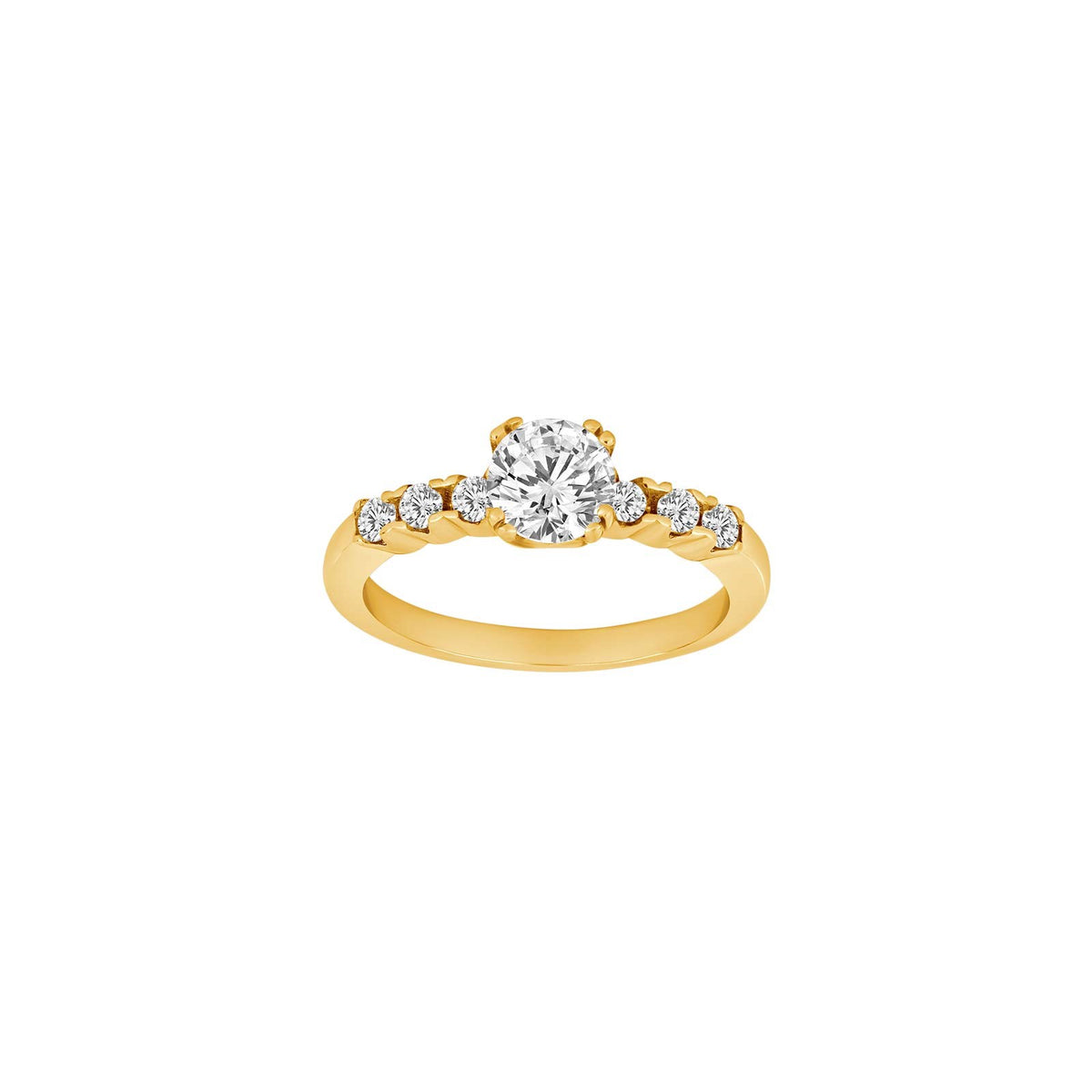 Rhd. Silver ring ELLENOR