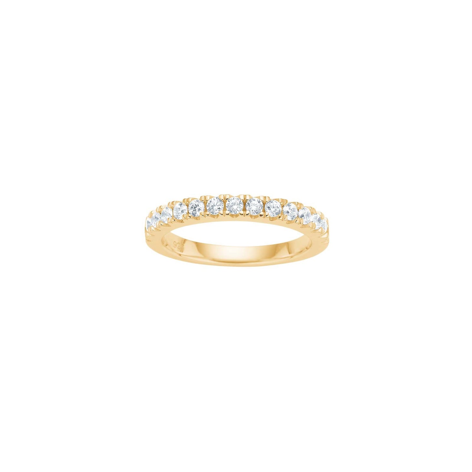 Ring ADINANOR groß - Vergoldet / 60