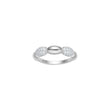 Rhd. Silver ring REBECCANOR