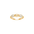 Rhd. Silver ring REBECCANOR