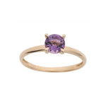 14kt. Goldring m/Amethyst