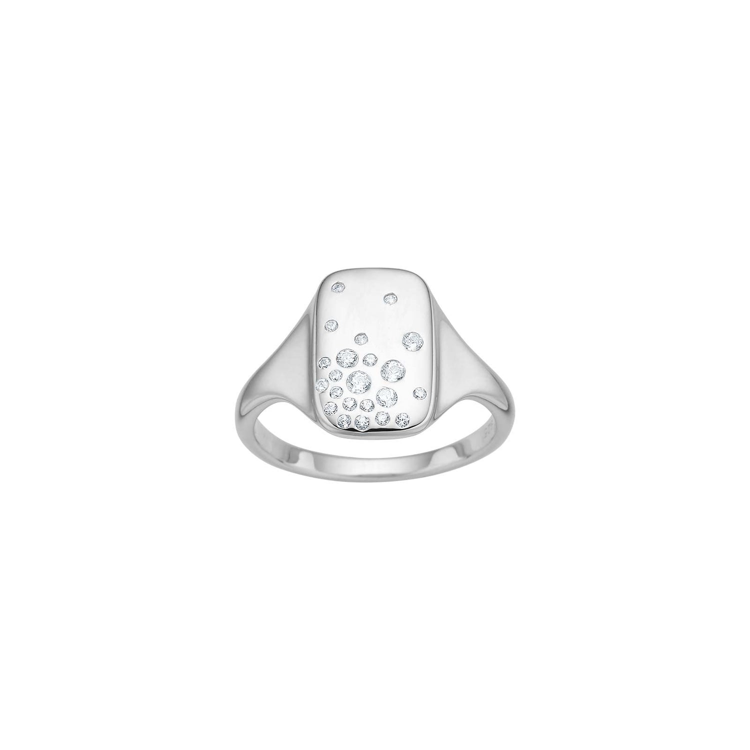Ring ROXANOR - Rhodiniert / 60