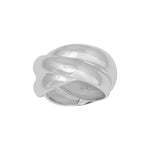 Rod. silver ring wide cross