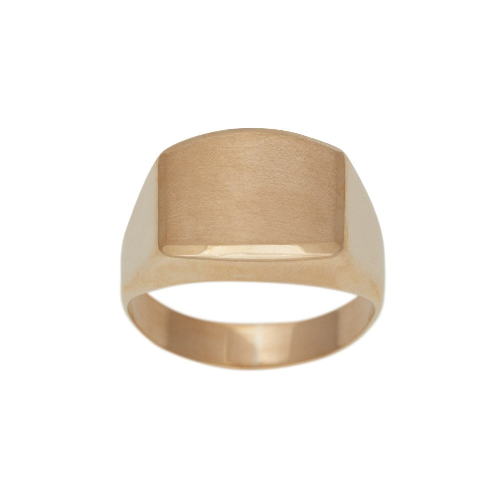 8kt. Goldring für Männer