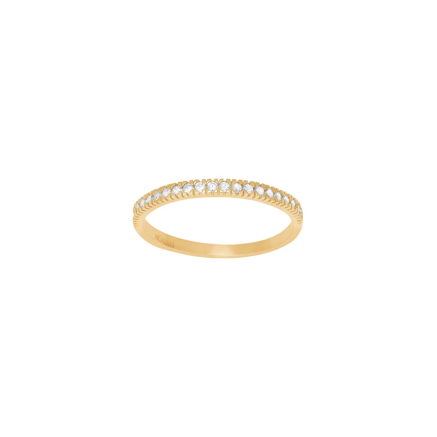 8kt. Goldring m/cz