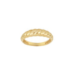 8kt. guldring snoet